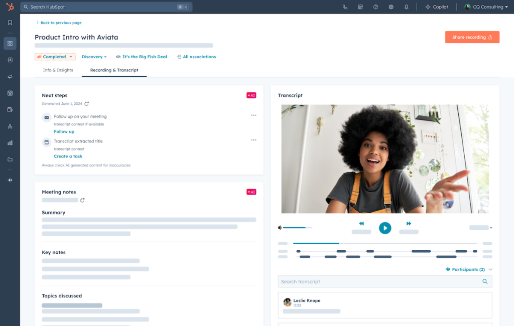 HubSpot Sales Automation Tools