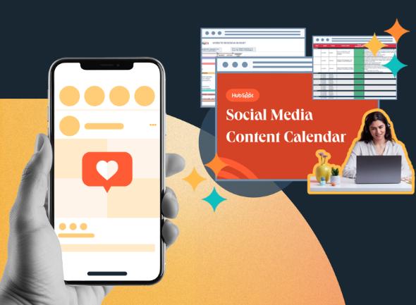 HubSpot social media marketing calendar