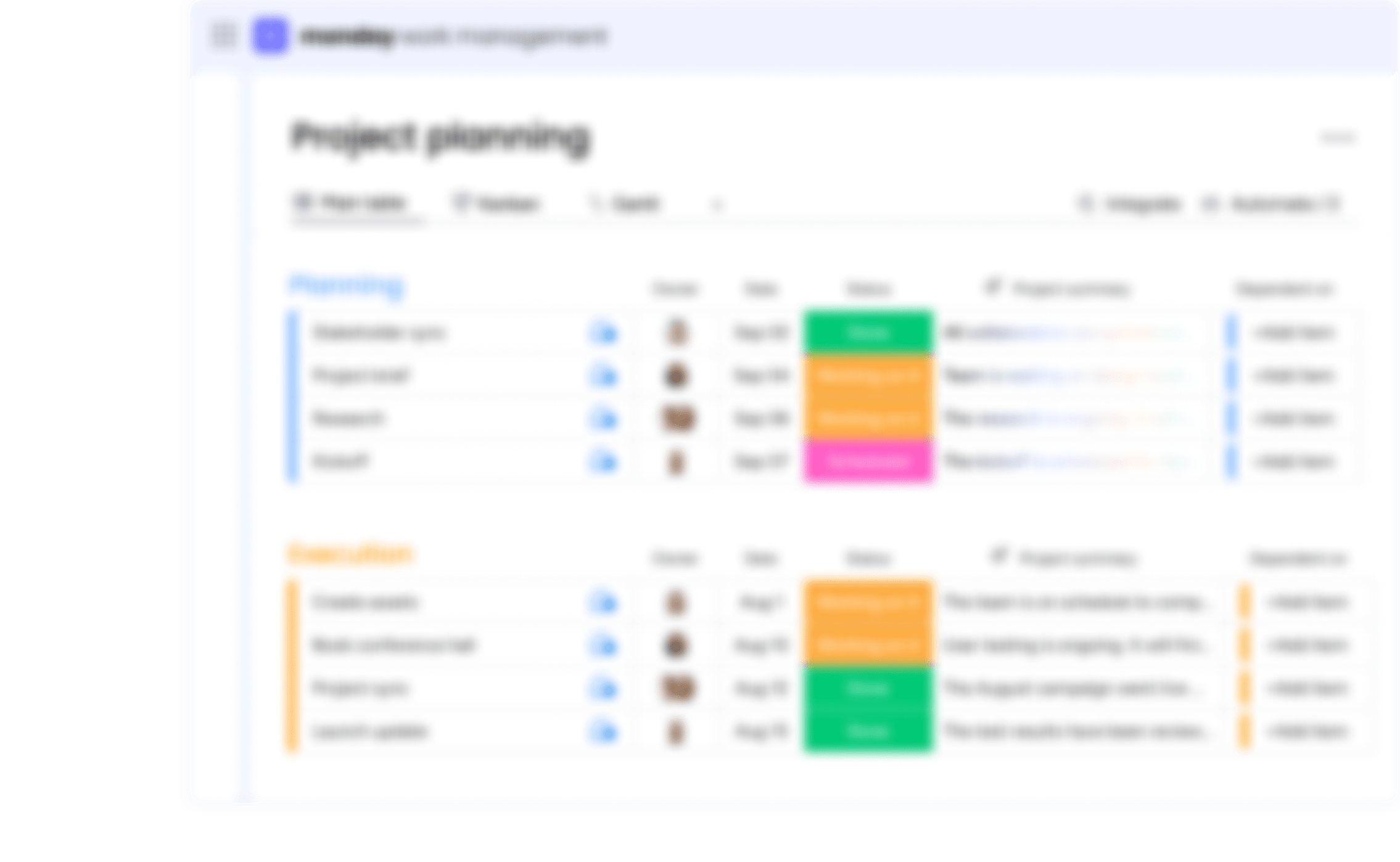 monday 企业级平台